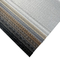 Las persianas de rodillo de encargo de la ventana de Grey Heat Resistant Roll Down sombrean la tela de la cebra