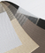 La capa doble 100% de la protección solar de la cebra del poliéster horizontal de la tela ciega el material de cortina de la tela