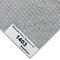 Tela Eco 50x40 de la protección solar del poliéster de Grey White Blackout Roller Blind