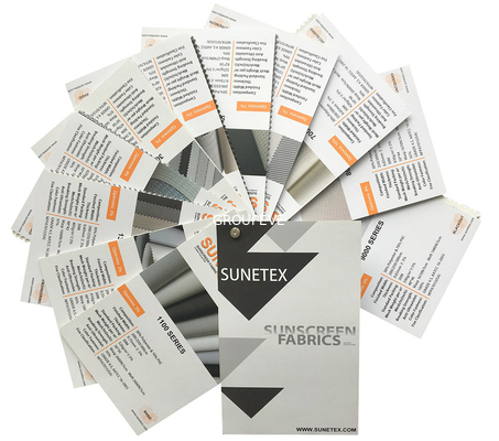 comprar El 30% Polyerster del + telas de la protección solar de la armadura de cesta del PVC 70% para las persianas de rodillo Fabricación en línea
