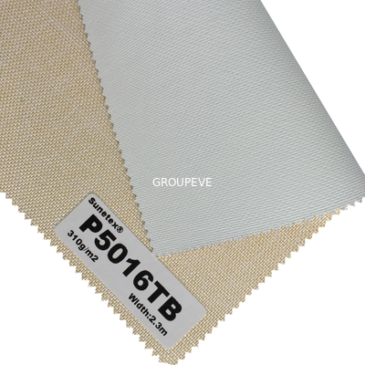 comprar capa blanca de la tela de las persianas de rodillo del poliéster del apagón de los 40m semi Fabricación en línea