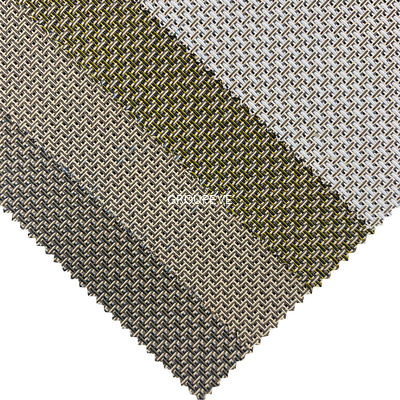 Sunetex Protector solar a prueba de fuego Ventana Tejido protector solar 9% de apertura para persianas