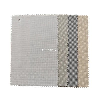comprar Encogimiento ciego del material de la tela de rodillo de la protección solar de la franqueza el 5% resistente Fabricación en línea