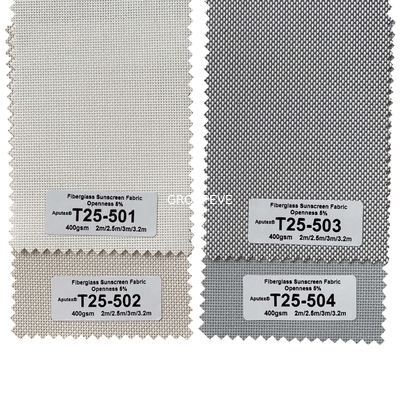 comprar Tela anti de la protección solar de la fibra de vidrio de la franqueza de las bacterias el 5% para las persianas de ventana Fabricación en línea