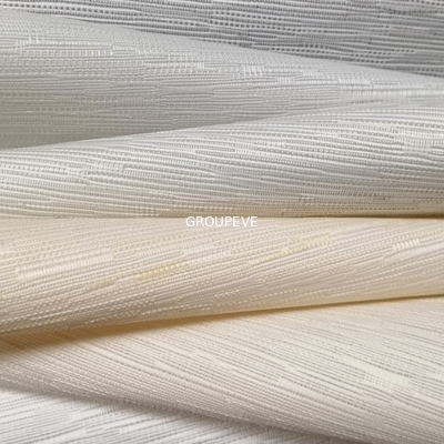 comprar De Greenguard del poliéster de rodillo de las persianas de la tela apagón incombustible beige semi Fabricación en línea