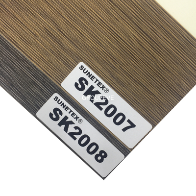 comprar Sombras automáticas 100% de las persianas de rodillo del descuento del poliéster del apagón día y noche para la decoración casera Fabricación en línea