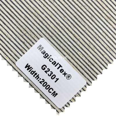 comprar Tela ciega 140gsm de Grey Cream Waterproof Polyester Roller Fabricación en línea