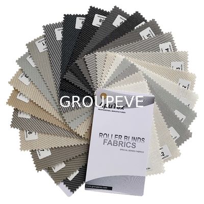 Tela de protector solar de fibra de vidrio de 0,75 mm ASTM G21 Material de pantalla solar antihongos para tela de persiana enrollable comercial