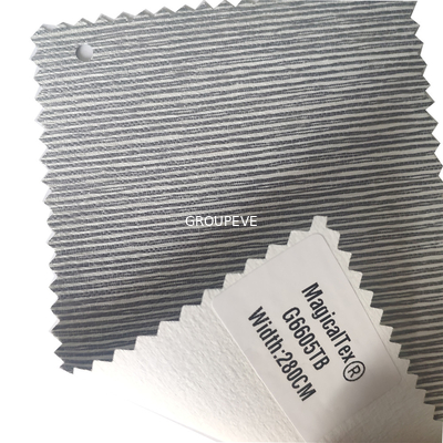 comprar capa blanca del apagón 340gsm de rodillo de la tela incombustible de las persianas Fabricación en línea