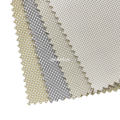 comprar Rodillo ciego 100% del poliéster de la tela del rodillo de la protección solar incombustible e impermeable de la tela Fabricación en línea