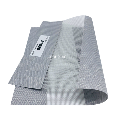 comprar Tela ciega 330g de la cebra de la protección solar de rodillo del arco iris del PVC del poliéster el 69% del 31% Fabricación en línea