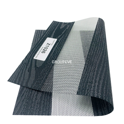 comprar Obturadores solares Oeko Tex Standard de la sombra de la tela 270g de la cebra de la protección solar de la franqueza del 5% Fabricación en línea