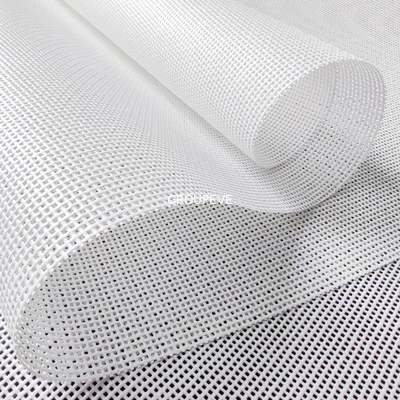 el PVC ignífugo de 0.45m m cubrió a Mesh Fabric For Windows