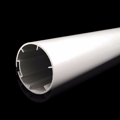 comprar Tubo ciego 38m m de aluminio de la aleación 6063 de la sombra resistente del rodillo Fabricación en línea