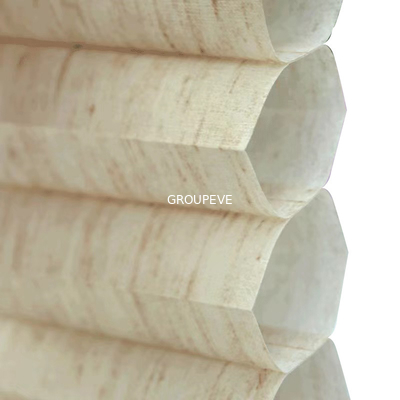 comprar Negro fuera de oscuridad buen rollo las sombras de casa de color puro hornos de panal de miel con tela blanca remota Fabricación en línea