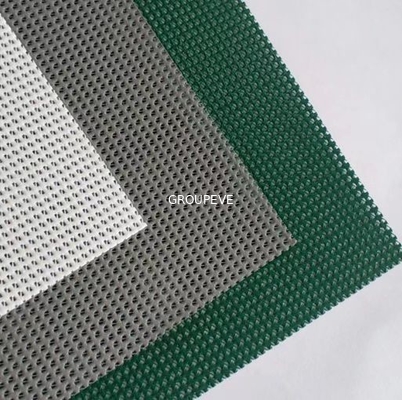 comprar El PVC amarillo negro blanco 100m/R cubrió el poliéster Mesh Fabric Antistatic Fabricación en línea