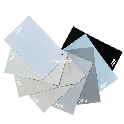 comprar Tela del apagón de la fibra de vidrio de la protección solar de las sombras de las persianas de rodillo de las persianas de ventana de la cortina Fabricación en línea