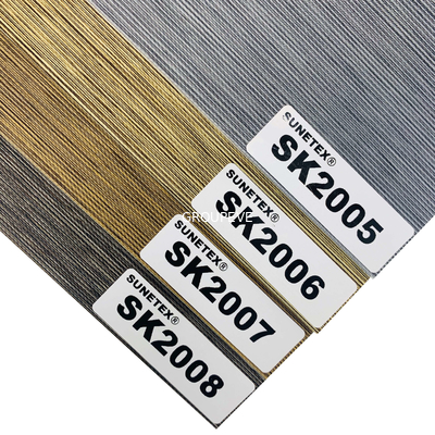 comprar Tela 50mmx75m m de las persianas de rodillo de la cebra de Groupeve de la decoración de la ventana Fabricación en línea