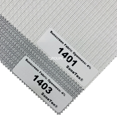 comprar PVC solar del poliéster el 71% de la franqueza el 29% de las telas el 4% de las persianas de rodillo de la protección solar para la ventana Fabricación en línea