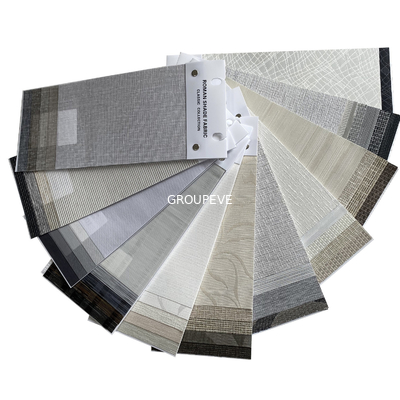 comprar Poliéster con sombreado completo, cuentas de tirón, persianas romanas Mecanismo de persianas romanas Tejido Fabricación en línea