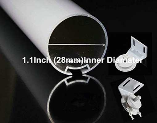 Mecanismos y tubos para persianas de rodillo de 38 mm Materiales para persianas para revestimientos de ventanas