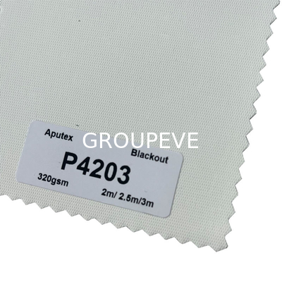 comprar telas opacas de encargo 100% de las persianas de rodillo del poliéster 320g para la decoración casera Fabricación en línea