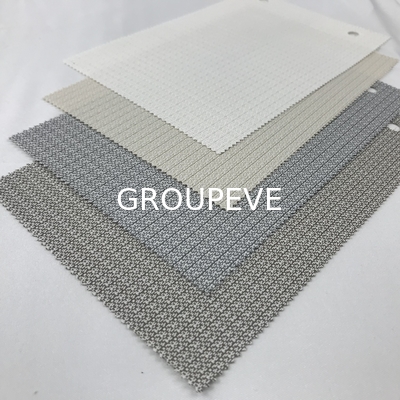 comprar El Pvc del poliéster el 70% del 30% cubrió la franqueza ciega el 5% de la tela de rodillo de la protección solar de la ventana Fabricación en línea