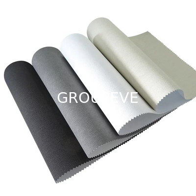 comprar Tejidos para ventanas de baño de color gris blanco 100% poliéster Fabricación en línea