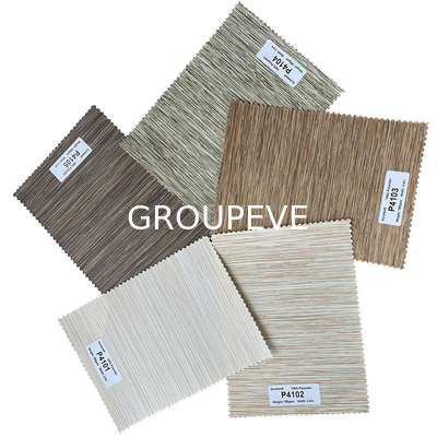 Jacquard 100% Poliéster Blinds de rodillo para ventanas