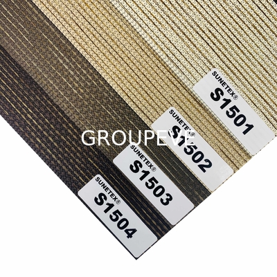comprar Telas ciegas de la rueda de Groupeve con las persianas de la cebra del telar jacquar para los hoteles Fabricación en línea