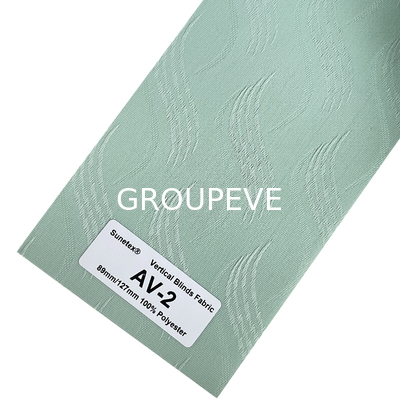 El 50% Rate Translucent Vertical Blinds Fabric que sombrea para las cortinas y persianas