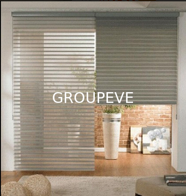 comprar La cebra 100% del apagón del poliéster del rodillo del apagón ciega la tela de la cortina de la cebra de la tela Fabricación en línea