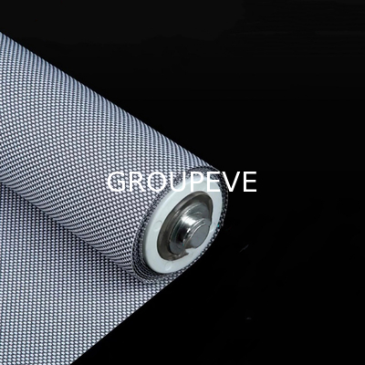 comprar Diseño de poliéster Pvc sombreador de sol Roller Blind para ventanas Tejido protector solar Fabricación en línea