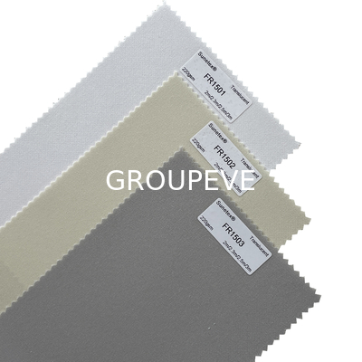 comprar Tejidos de rodillos ignífugos 100% poliéster para ventanas Fabricación en línea