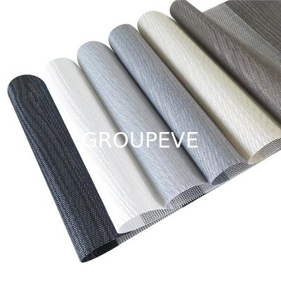 comprar Habitación de ventanas dobles Zebra Blackout Roller Sombreras eléctricas Zebra Blinds Tejido Fabricación en línea
