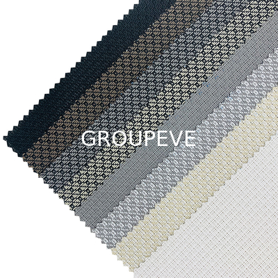 comprar Tejido para ventanas con protector solar de poliéster Jacquard de rodillo 5% de apertura a prueba de agua Fabricación en línea