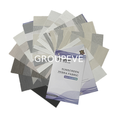 comprar Tijeras de ventana con rodillos motorizadas Zebra Protector solar Tejido puro Elegancia Para persianas de protección solar Fabricación en línea