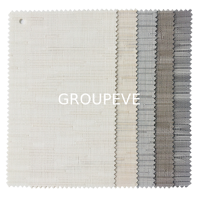 comprar Polyester y PVC Transparencia 10% Protector solar Pared de sol Tejido Roller Blind Tejido Fabricación en línea