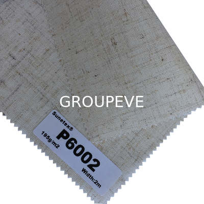 comprar Muestra gratuita 100% de poliéster de lino translúcido, cortinas de rosca para decoración de ventanas Fabricación en línea