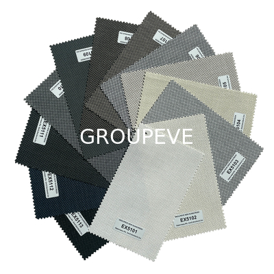 Blinds para ventanas de exterior Smart Zip Screen Roller Blinds para ventanas Patio motorizado 1% de apertura Blinds para protector solar Sombras Persianas Tejidos