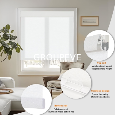 comprar Blinds eléctricos para ventanas con rollo negro Fabricación en línea