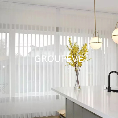 comprar Cortinas de rodillos motorizadas para cocinas con patrón de ventanas altas con filtro solar Cortinas que se abren desde arriba Fabricación en línea