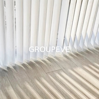 comprar Sombreras con diseños Verticales de tela de rodillos motorizados persianas para ventanas para el hogar material de sombra solar Fabricación en línea