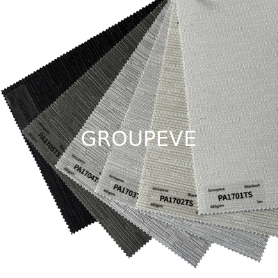 comprar material cortado a medida negro rodar hasta 100 rodillo de apagado tira hacia abajo sombras de ventana Fabricación en línea
