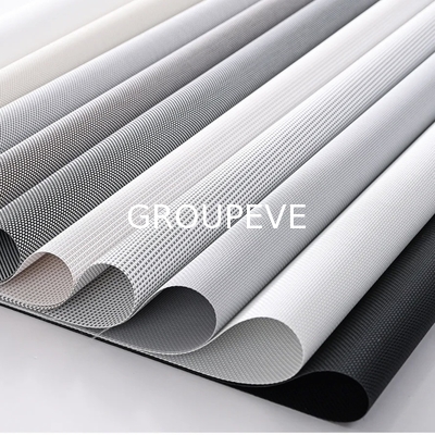 comprar 71% de PVC 29% de fibra de vidrio Protector solar impermeable con sombra de rodillo Fabricación en línea