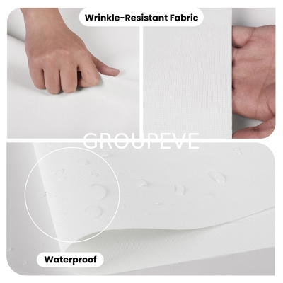comprar 5% Openness Fiberglass Sunscreen Fabric 3.2m Wide 495gsm Fabricación en línea