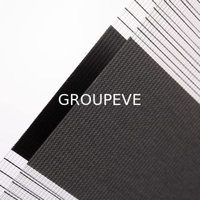 Nuevo Último Colorido Plain Blackout Roller Sombras Zebra Blinds Tejidos