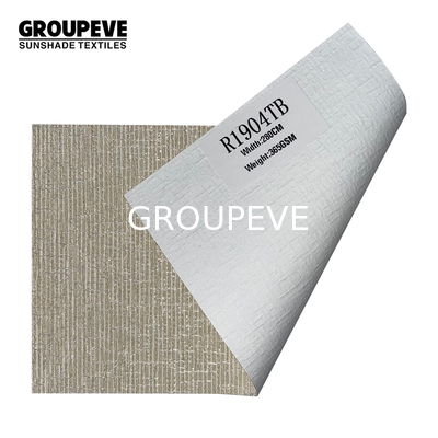 comprar 100% de poliéster con persianas romanas de blanqueo Tejido 365 GSM 2.8m de ancho Fabricación en línea