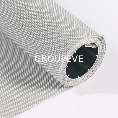 comprar Transparent 430GSM PVC Sunscreen Fabric Roller Blinds with 2/2.5/3m Width for Outdoor Shade Fabricación en línea