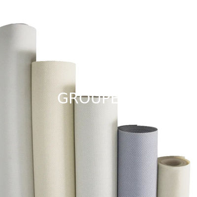 comprar 5% Openness Factor 470GSM Polyester PVC Sunscreen Fabric 2/2.5/3m Width for Hotel Office Fabricación en línea